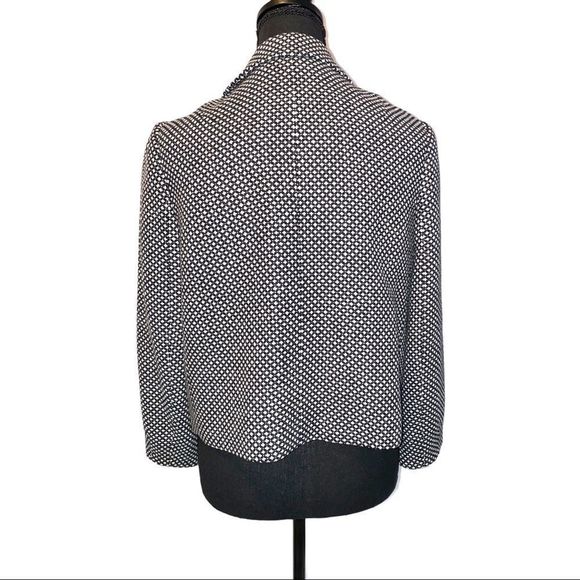 Banana Republic wool black/white cropped jacket - Picture 2 of 7